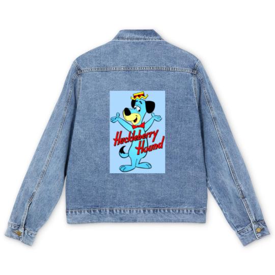 Discover Huckleberry Hound Doggie Men's Denim Jackets