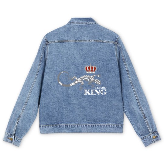 Discover Lizard King Jim Morrison The Door s Classic rock Design (1) Men's Denim Jackets