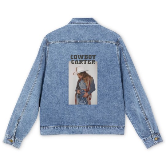 Discover Beyonce Cowboy Carter Act ii Beyince Men's Denim Jackets Unisex Cotton Ringer Men's Denim Jackets