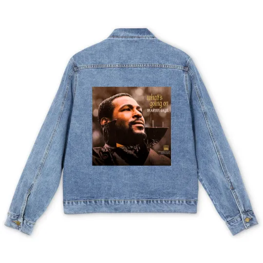 Discover Marvin Gaye - What's Going On Men's Denim Jackets