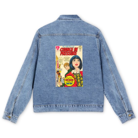 Discover The 1975 Pressure Vintage Comic Men's Denim Jackets