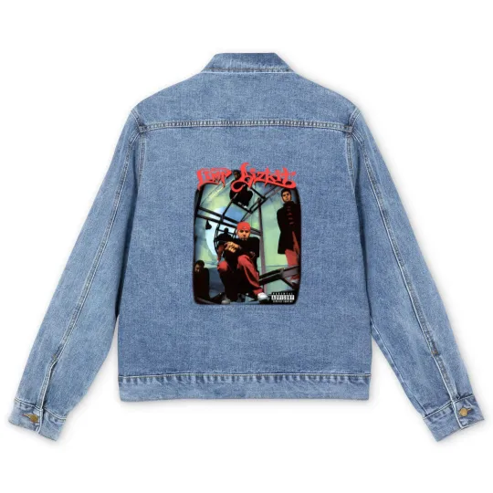 Discover Limp Bizkit Men's Denim Jackets, Vintage Limp Bizkit Men's Denim Jackets, Limp Bizkit Fan Men's Denim Jackets