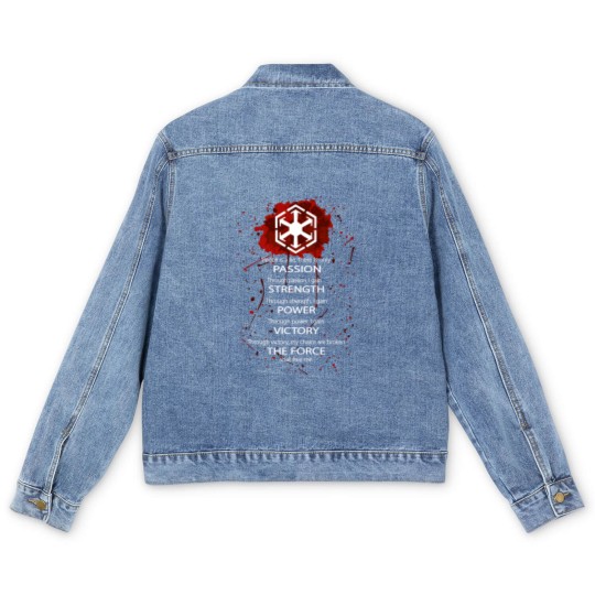 Discover Sith Code Men's Denim Jackets