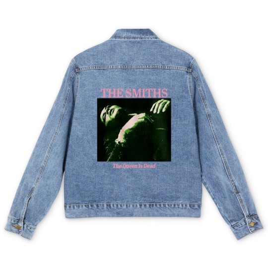 Discover Vintage The Smiths Green Y2K Rock Retro Punk The Queen Is Dead Men's Denim Jackets