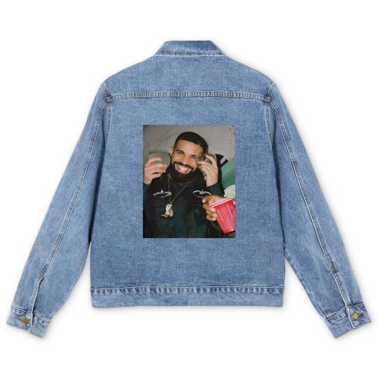 Discover Vintage Drake Men's Denim Jackets, Drake Men's Denim Jackets, Drake Merch