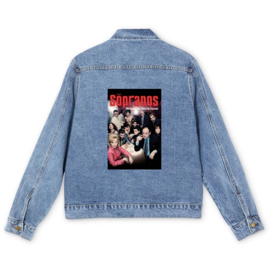 Discover Sopranos Men's Denim Jackets Sopranos Stickers Sticker Men's Denim Jackets