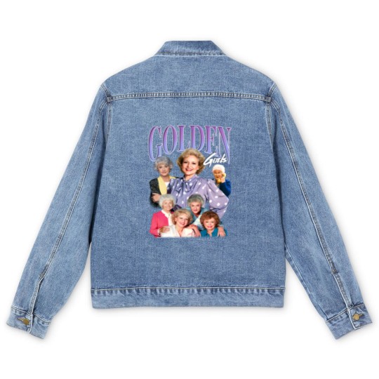 Discover The Stay Golden Movie Men's Denim Jackets, Vintage Y2K The Stay Golden Men's Denim Jackets