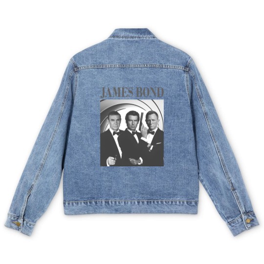 Discover James Bond Movie Men's Denim Jackets, James Bond Men's Denim Jackets, Vintage Men's Denim Jackets