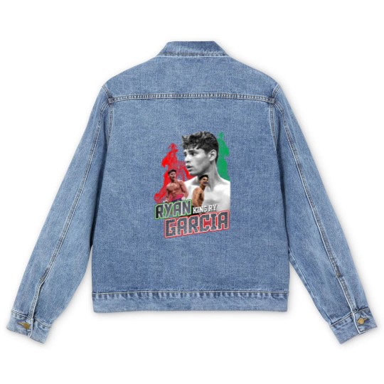 Discover Ryan Garcia T-ShirtKing Ry Vintage Classic Men's Denim Jackets