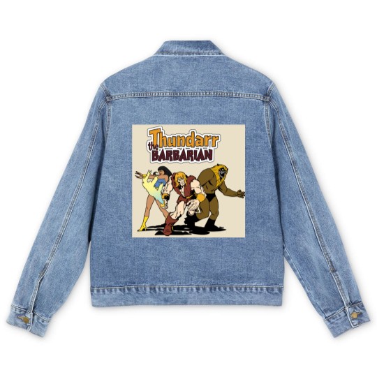 Discover Thundarr The barbarian Men's Denim Jackets