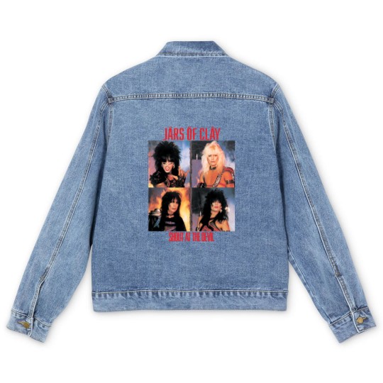 Discover Jars Of Clay- Shout At The Devil- Mtley Men's Denim Jackets