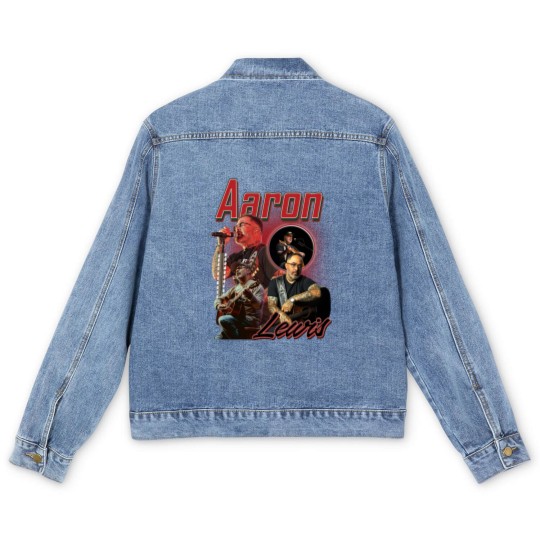 Discover Vintage Aaron Lewis 90s Men's Denim Jackets, Aaron Lewis Bootleg Men's Denim Jackets