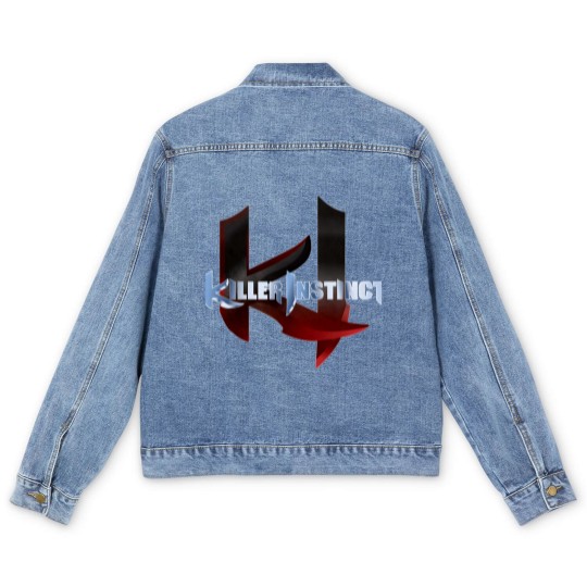 Discover Killer Instinct Logo Men's Denim Jackets