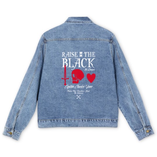 Discover Black Sails Charles Vane Raise The Black Men's Denim Jackets