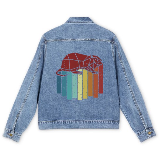 Discover Myocastor Rodent Nutria Coypu Men's Denim Jackets