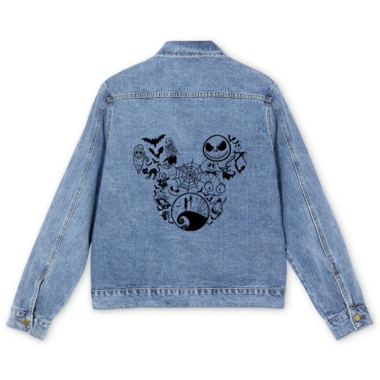 Discover Nightmare Before Christmas Men's Denim Jackets