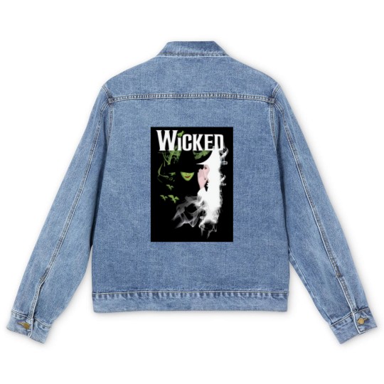 Discover Wicked Broadway Musical Men's Denim Jackets