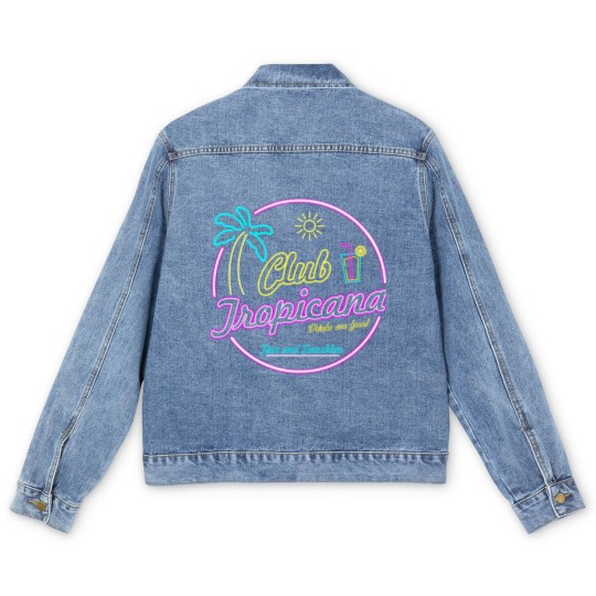 Discover Club Tropicana Men's Denim Jackets