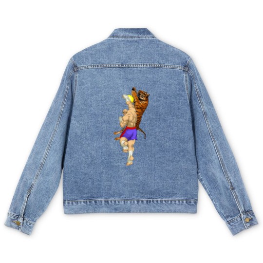 Discover Tiger Uppercut Men's Denim Jackets