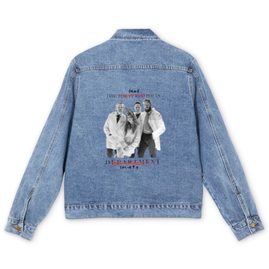 Discover Tortured Poets Department x Dead Poets Society - TTPD - Unisex Men's Denim Jackets