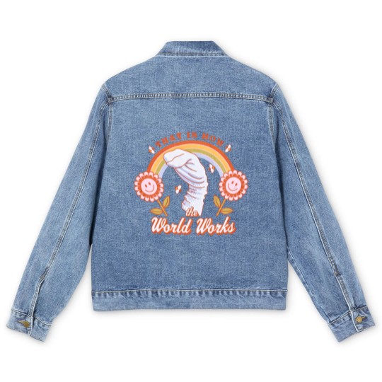 Discover Bo Burnham How The World Works Bo Burnham Merch Men's Denim Jackets