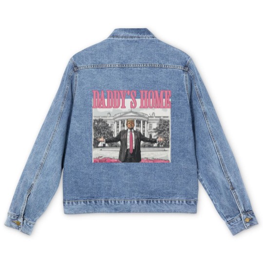 Discover Daddys Home Trump 2024 Men's Denim Jackets