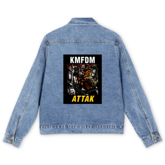 Discover KMFDM ATTAK - Vintage Men's Denim Jackets
