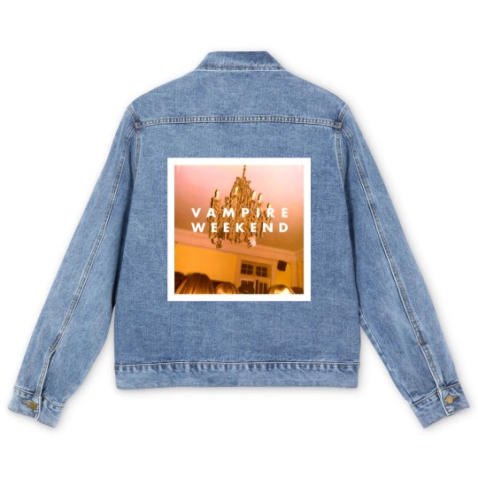 Discover Vampire Weekend Men's Denim Jackets - Vampire Weekend Music Men's Denim Jackets