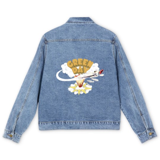 Discover Greenday Logo Men's Denim Jackets
