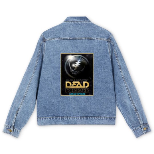 Discover Dead & Company Sphere Men's Denim Jackets, Dead and Company Tour Men's Denim Jackets