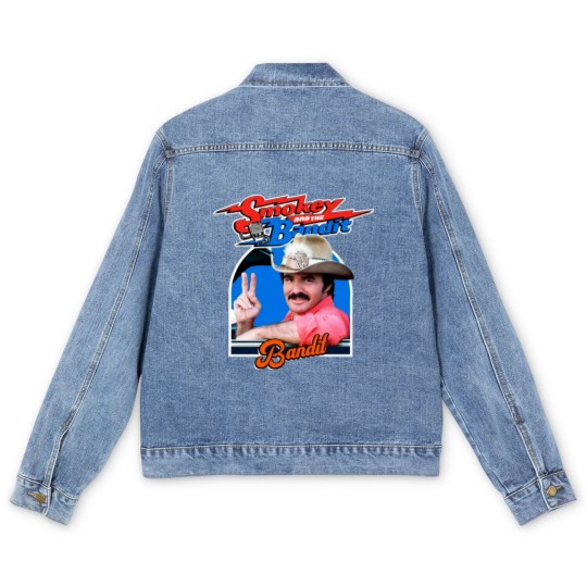 Discover Movie Smokey And The Bandit Darville Burt Reynolds Men's Denim Jackets