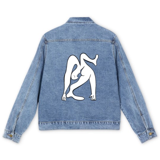 Discover Picasso - Black and White #1 - Picasso - Men's Denim Jackets