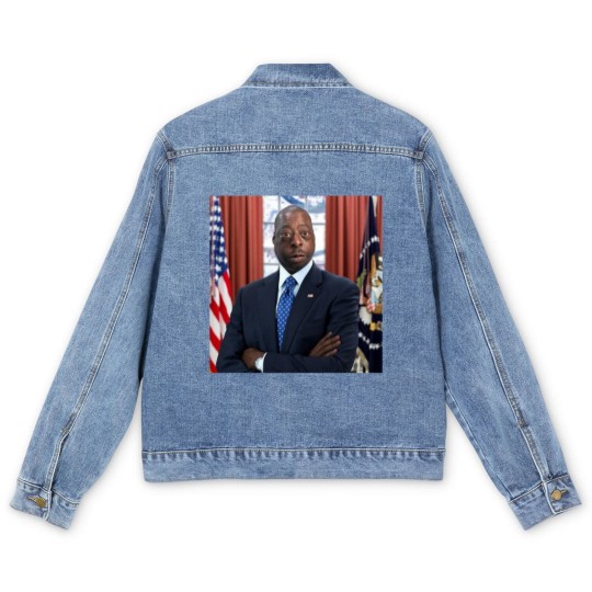 Discover Beetle Juice for president Men's Denim Jackets