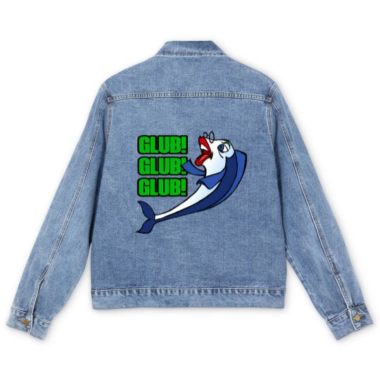Discover The Incredible Mr. Limpet Glub Glub Glub Men's Denim Jackets
