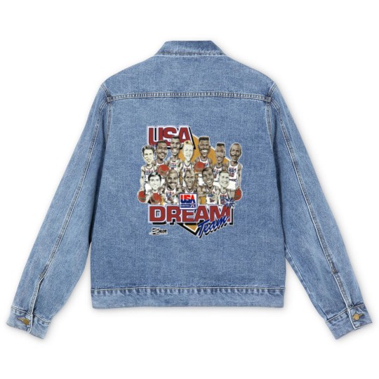 Discover The Dream Team 92 Men's Denim Jackets