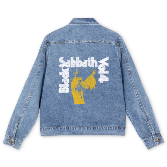 Discover Black Sabbath Vol 4 Men's Denim Jackets