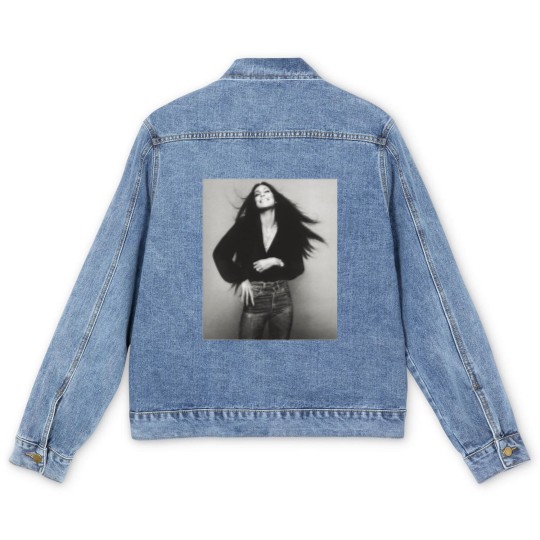 Discover Retro Cher's Gift Men Women Men's Denim Jackets