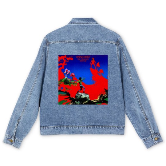 Discover My Favorite People Uriah Rock Band Heep Gifts For Fan Men's Denim Jackets