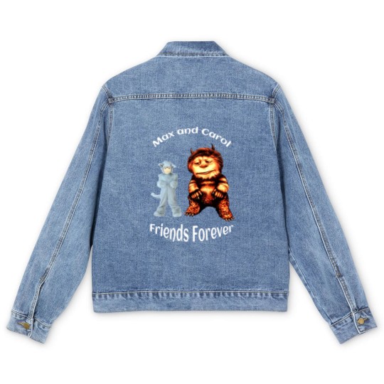 Discover Where the Wild Things Are - Max and Carol - Where The Wild Things Are - Men's Denim Jackets