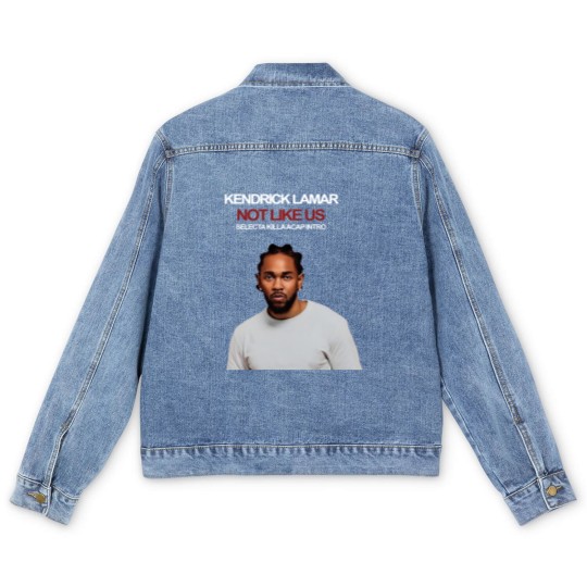 Discover Kendrick Lamar Not Like Us Men's Denim Jackets