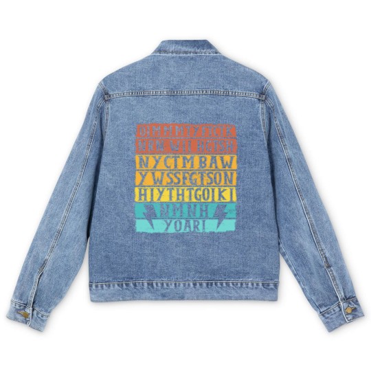 Discover Once I Make My Move You_re  To Check The King, Not Me Not Hermione You Men's Denim Jackets