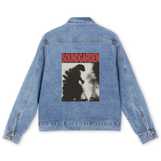 Discover Vintage Soundgarden Men's Denim Jackets - Rock Music Men's Denim Jackets - Chris Cornell
