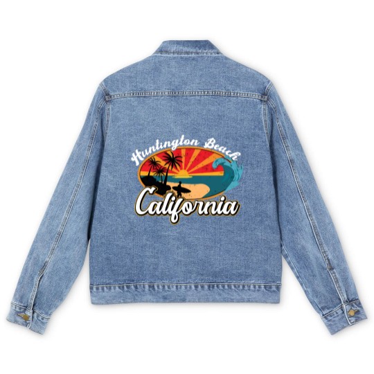 Discover Huntington Beach California CA - Huntington Beach - Men's Denim Jackets