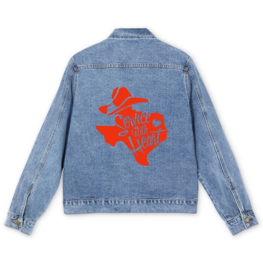 Discover Texas Roadhouse Gift For Texas Roadhouse lovers Men's Denim Jackets