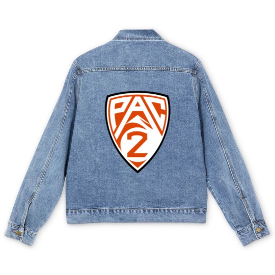 Discover Oregon State PAC 2 Logo Men's Denim Jackets