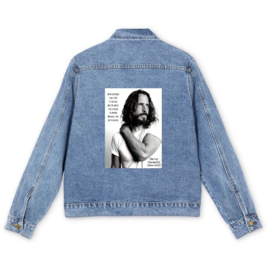 Discover Chris Cornell , Chris Cornell Men's Denim Jackets