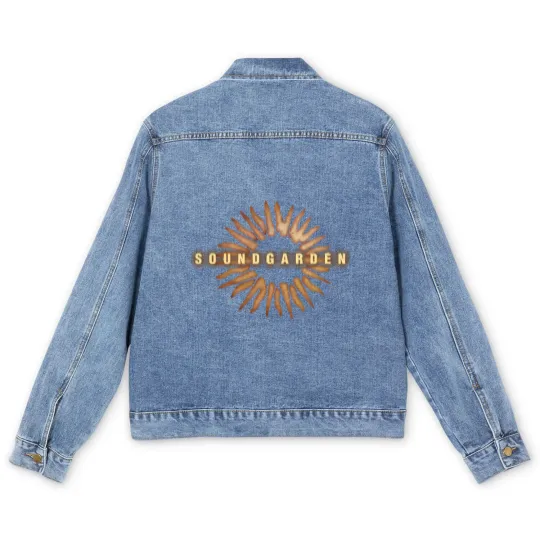 Discover Soundgarden - Black Hole Sun Men's Denim Jackets