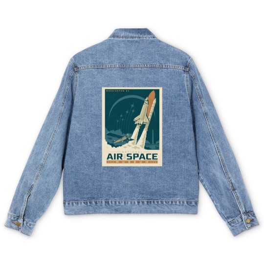 Discover National Air And Space Museum , Washington DC, Houseming Gifts Basket First , Office De Men's Denim Jackets