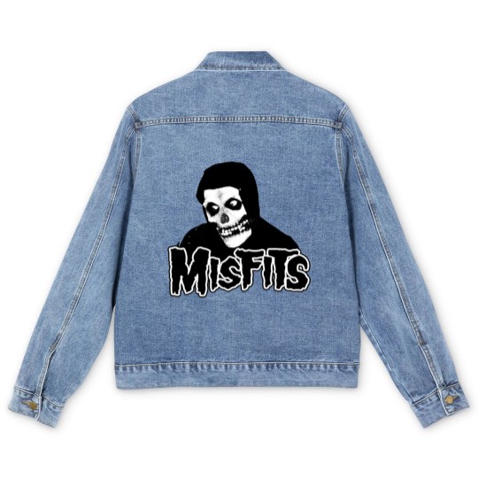 Discover The Misfits-Band Misfits-Band Men's Denim Jackets