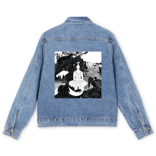 Discover ASIAN KUNG-FU GENERATION - Fan Club Album Artwork Men's Denim Jackets